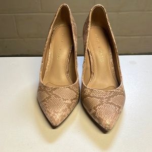 Kelly & Katie Snakeskin Heels